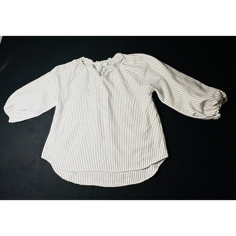 Zara Kids Girls Striped Top Sz 10 Striped Boho Hippie